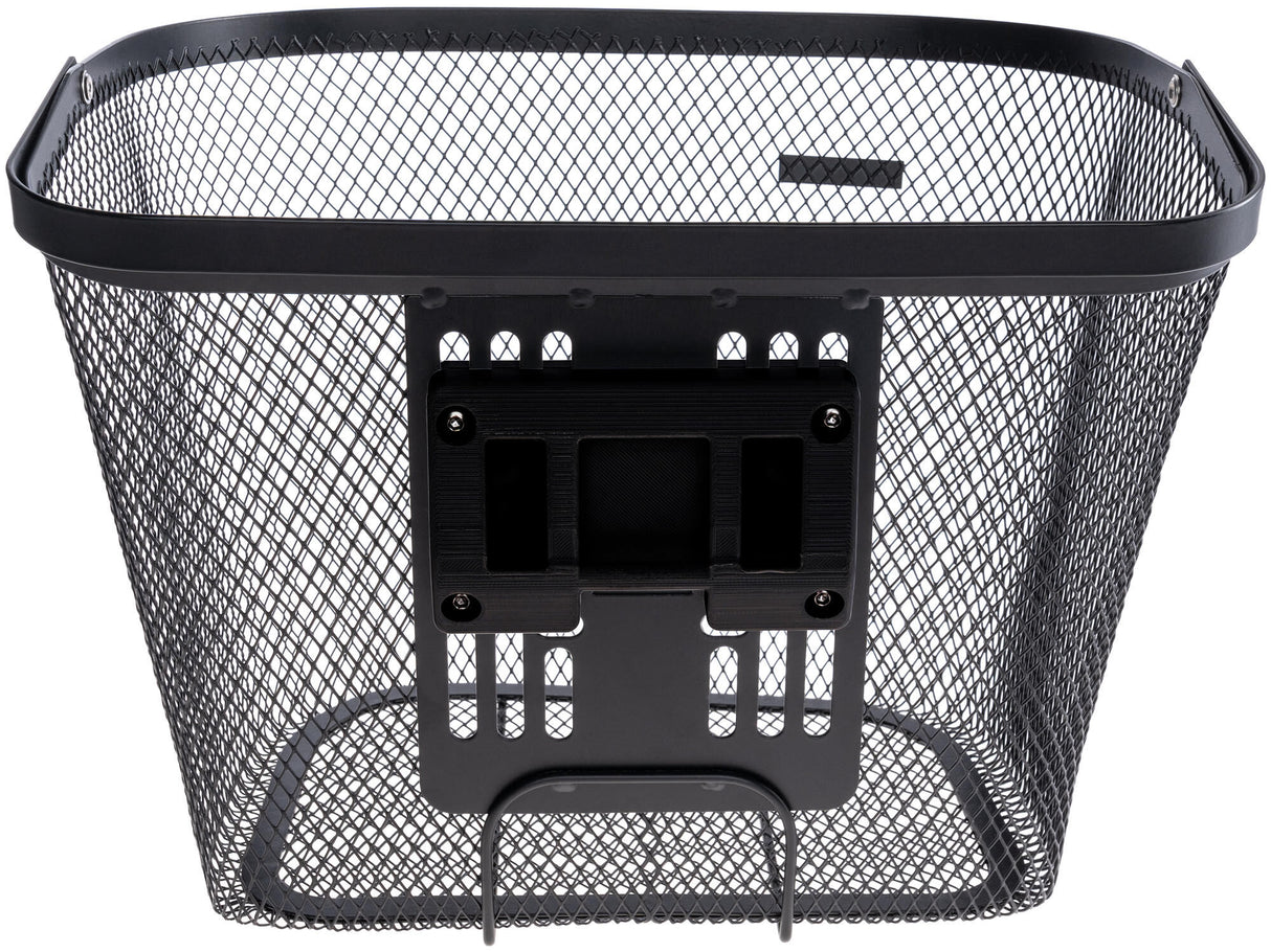 Contec fietsmand, voorop cappu kf ct vr-basket cappu kf ste 35x26x25 cm black