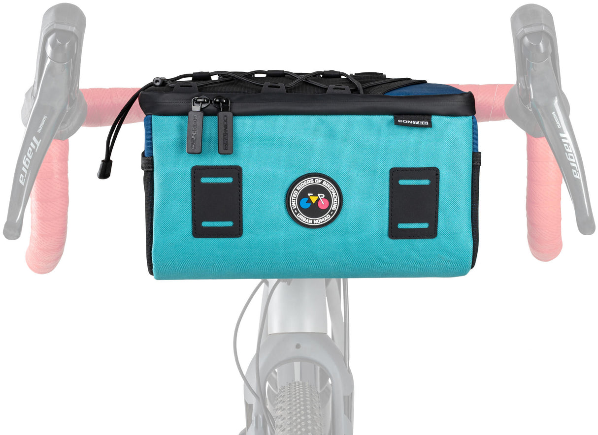Contec handlebar bag urban nomad front 4.2. ct handlebar bag urban nomad front 4.2 turquoise