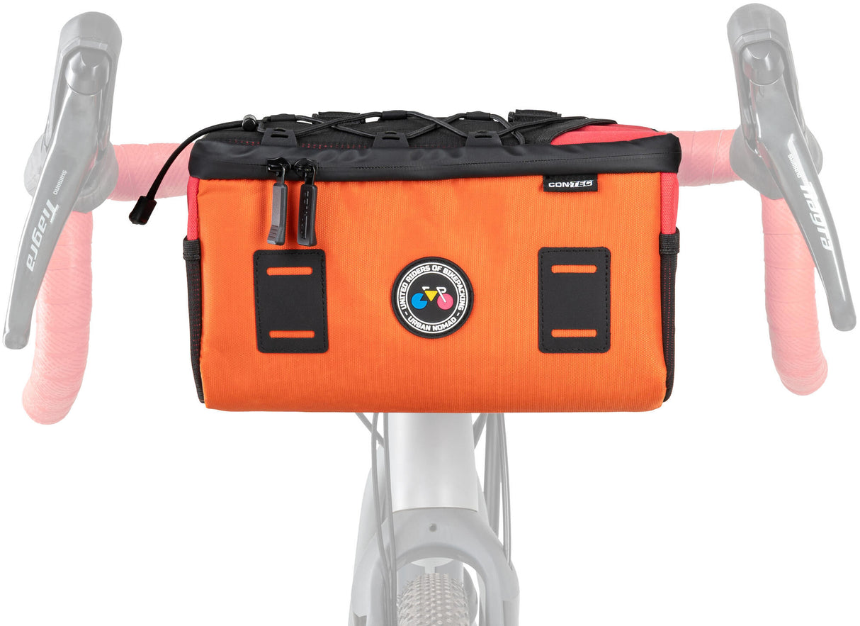 Contec handlebar bag urban nomad front 4.2. ct handlebar bag urban nomad front 4.2 orange