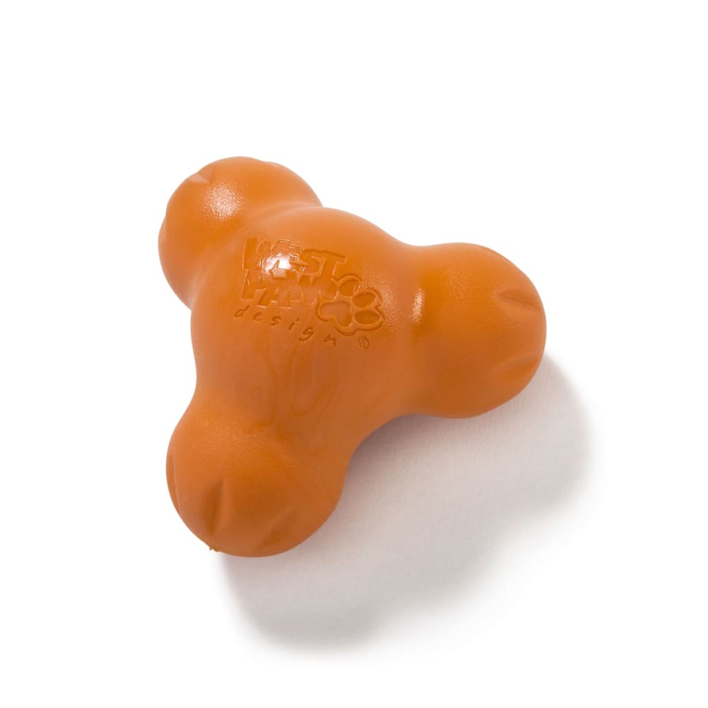 West Paw West Paw Dog Toy with Zogoflex Tux S mandarin orange