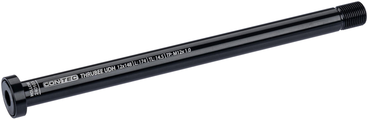 Contec thru axle, rear wheel thrubee udh ct rear thru axle thrubee udh 174mm
