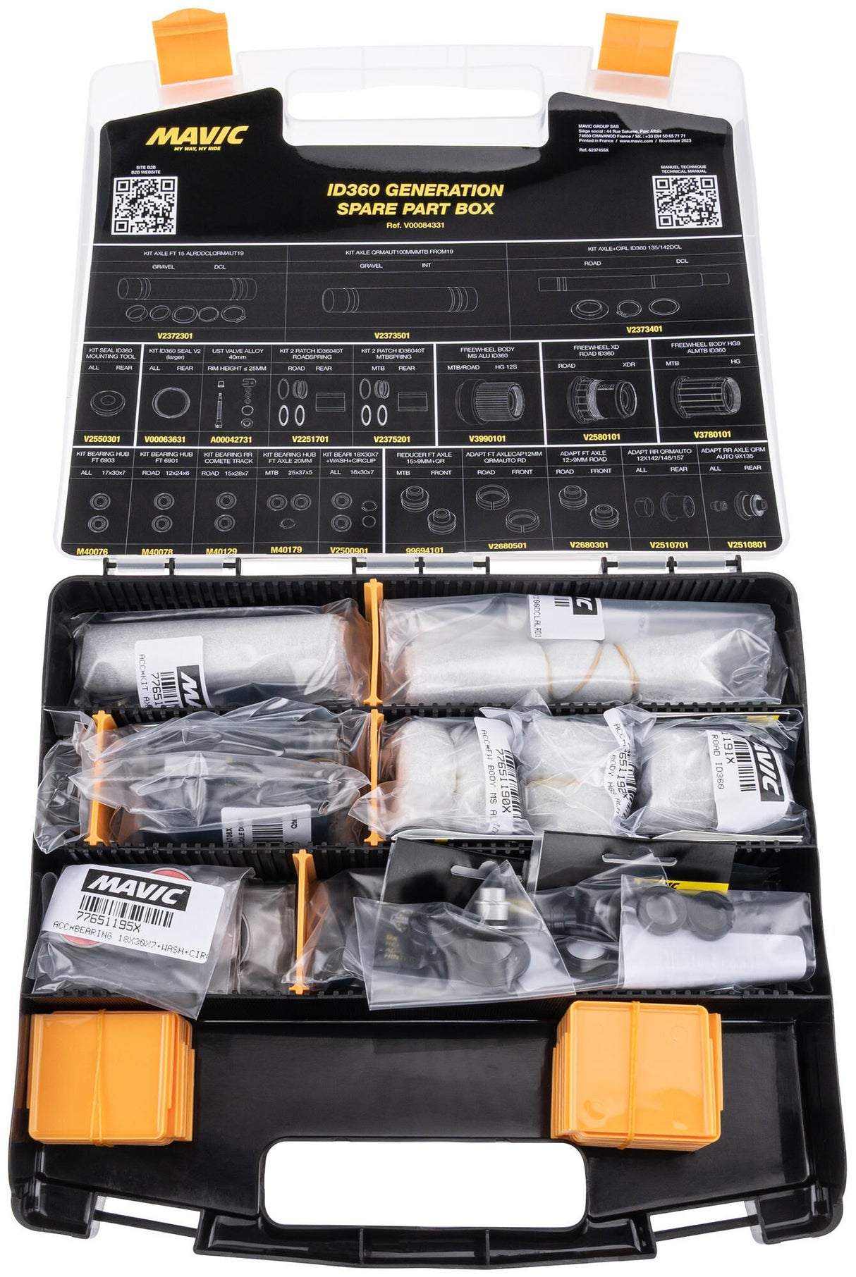 Mavic spare parts box black