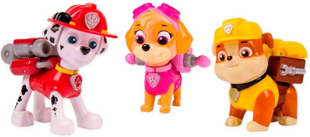 Paw patrol action pack puppies 3 pieces
