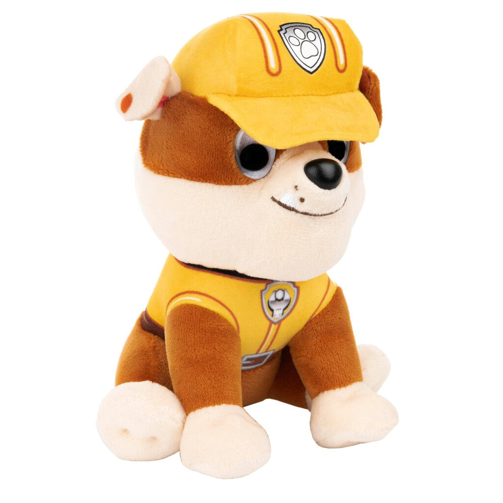 Spinmaster paw patrol cuddly toy rubble 15cm