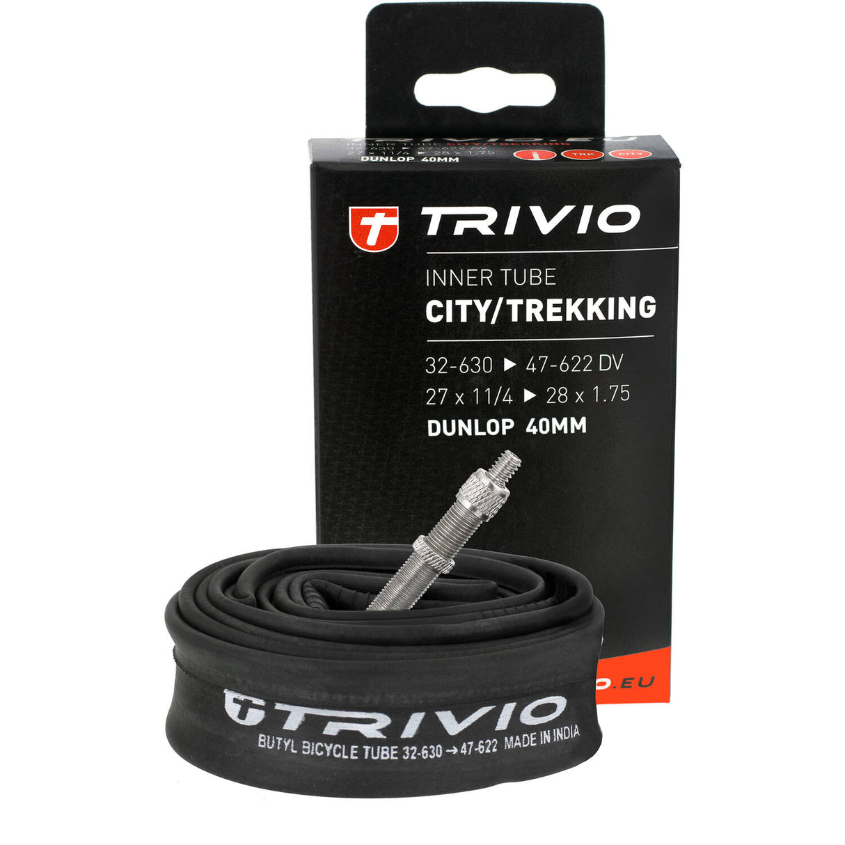 Trivio - city inner tube 32-630 -> 47-622 dv 40mm dunlop