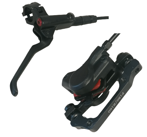 Bls sh50-r2000 (shimano) hydraulesch diskretset richteg 2000m Schwaarz