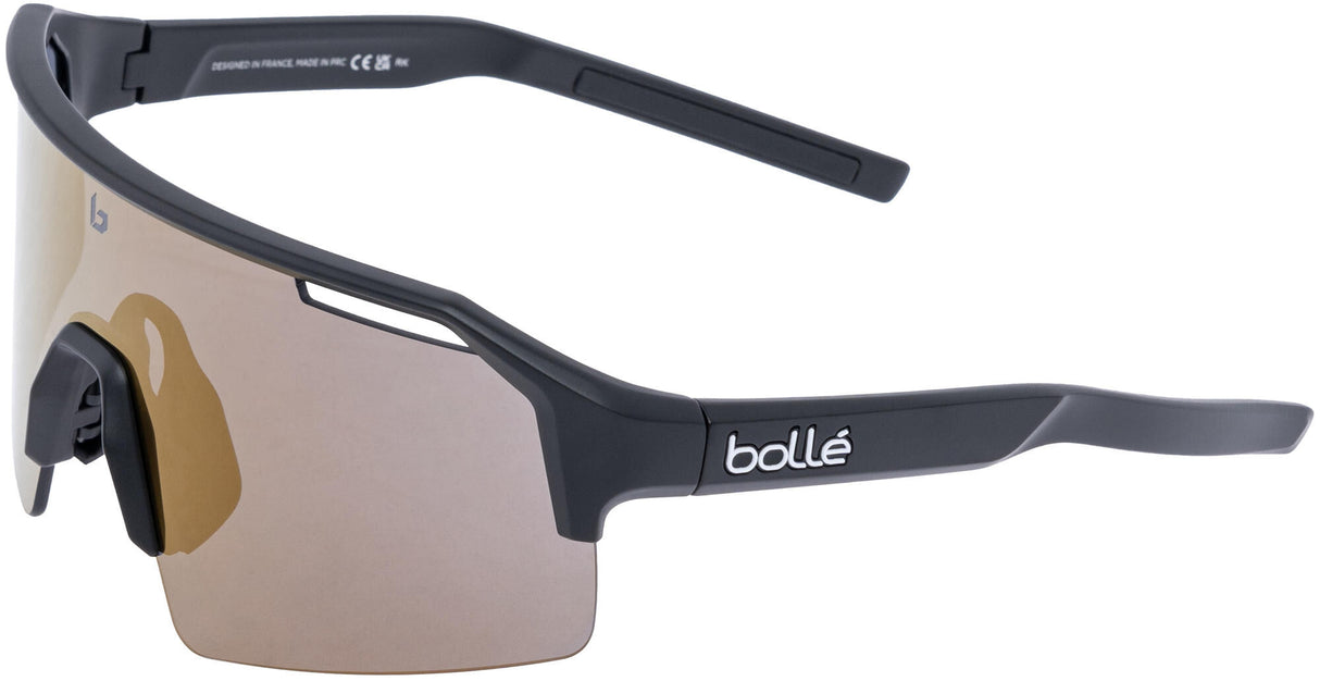 Bollé sports glasses c-shifter glasses c-shifter black matte tns gold