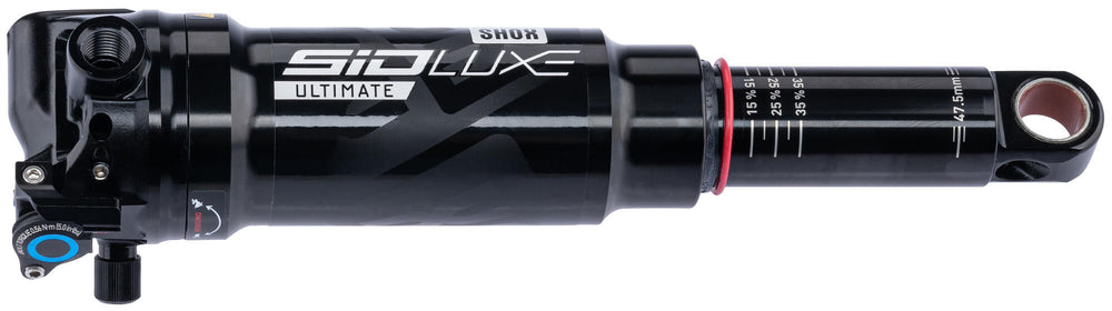 Rockshox shock absorber sidluxe ultimate 2p rear shock rs sidluxe ult.2p 185 x 47.5mm