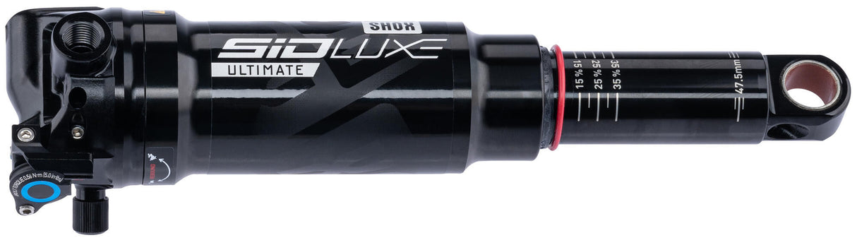 Rockshox shock absorber sidluxe ultimate 2p rear shock rs sidluxe ult.2p 185 x 47.5mm