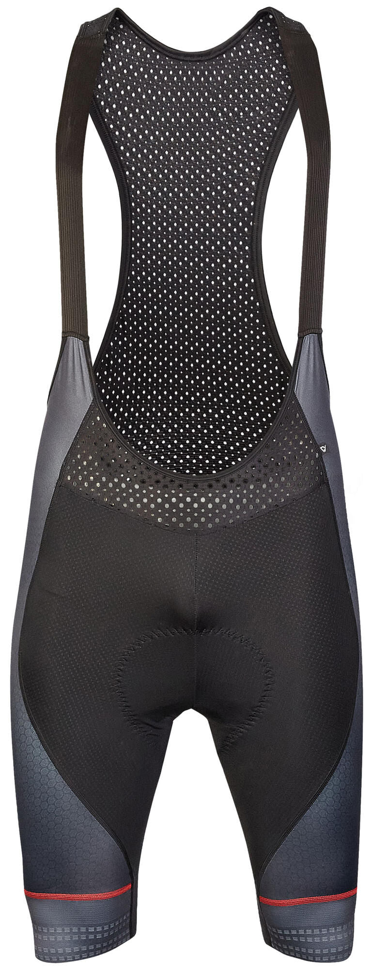 Conway cycling shorts with bib shorts race size xs black grey