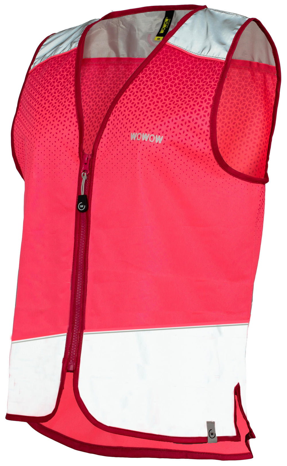 Wowow reflective vest yara jacket pink reflex vest yara jacket pink gr. m