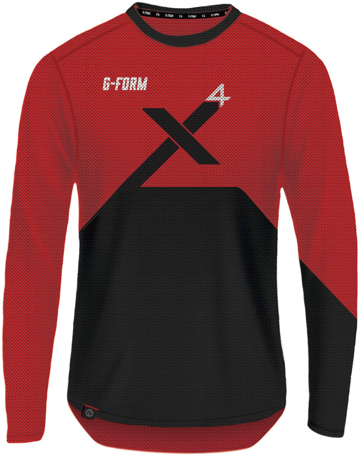 G-form longshirt pro-x4 longarm shirt pro x-4 sze xl red black