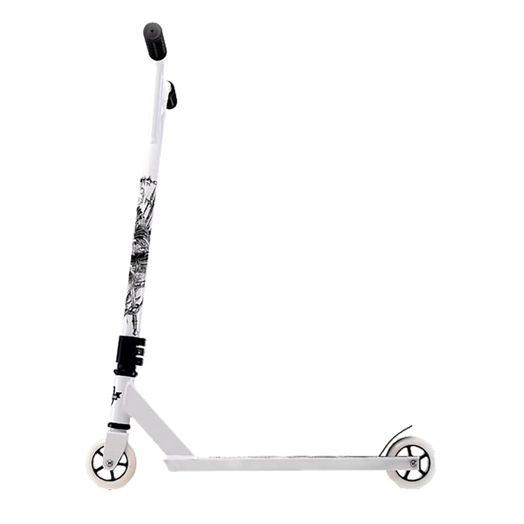 Street surfing torpedo armor aluminum scooter white black