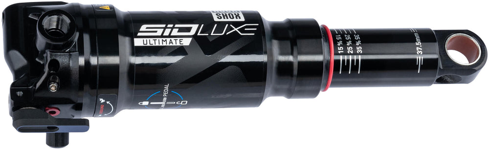 Rockshox shock absorber sidluxe ultimate 3p rear shock rs sidluxe ult.3p 165 x 37.5mm