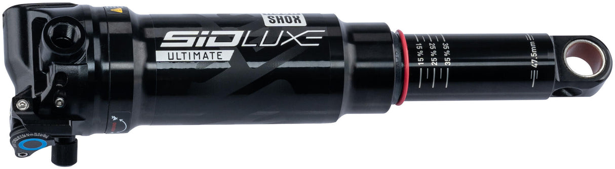 Rockshox shock absorber sidluxe ultimate 3p rear shock rs sidluxe ult.3p 185 x 47.5mm