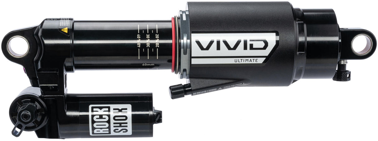 Rockshox shock absorber vivid ultimate rc2t rear shock rs vivid ult. rc2t 230 x 60mm