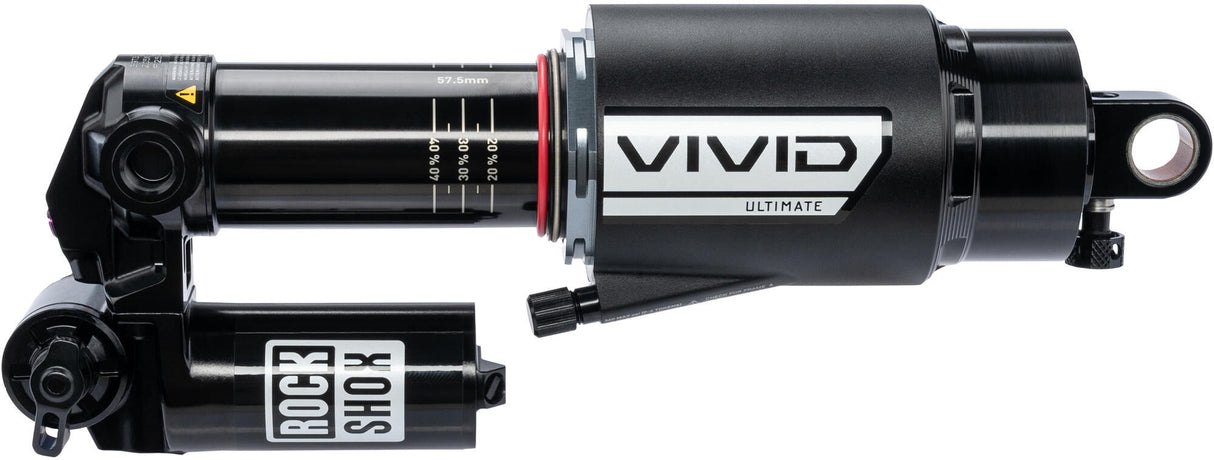 Rockshox shock absorber vivid ultimate rc2t rear shock rs vivid ult. rc2t 205 x 57.5mm