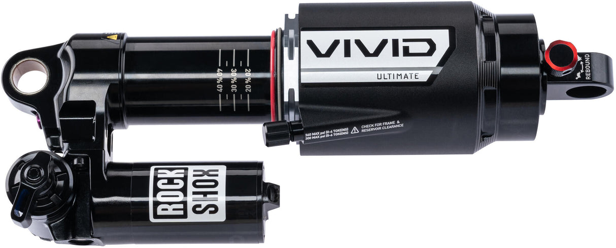 Rockshox shock absorber vivid ultimate rc2t rear shock rs vivid ult. rc2t 210x52.5mm