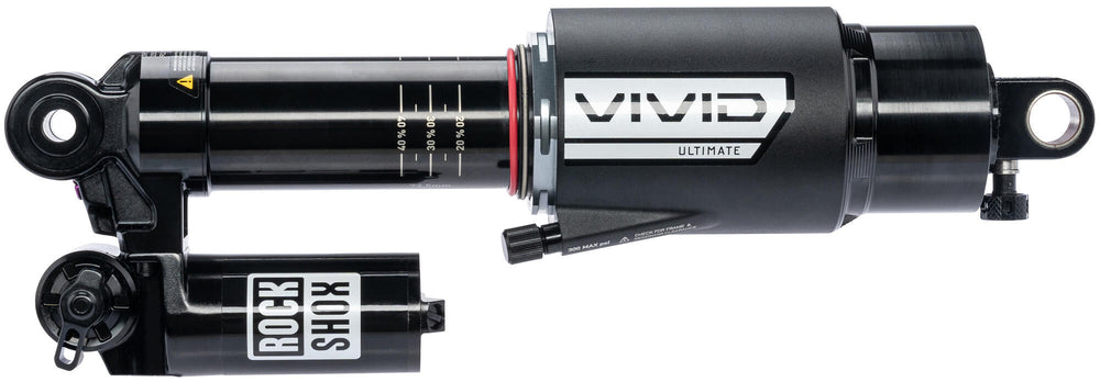Rockshox shock absorber vivid ultimate rc2t rear shock rs vivid ult. rc2t 250 x 72.5mm