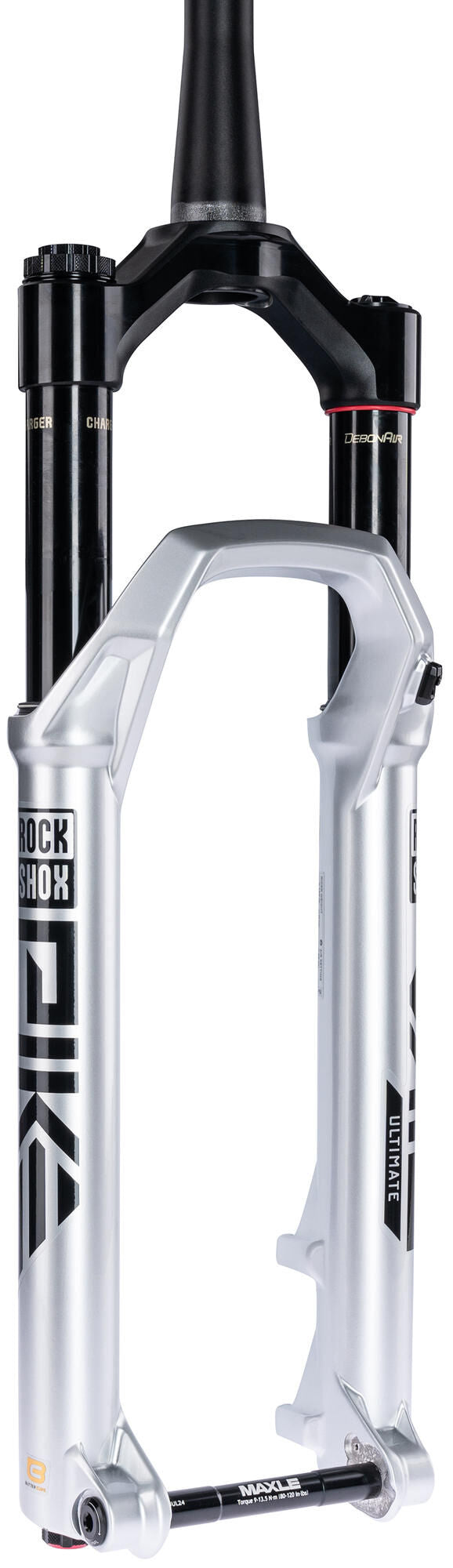 Rockshox verende voorvork pike ultimate rc2 27,5 + 29 susp.fork rs pike ult.rc2 27,5 boost 120mm sil.
