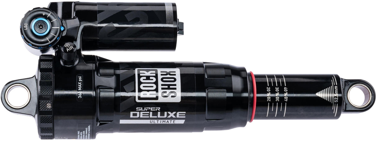 Rockshox shock absorber super deluxe ultimate rc2t rear shock rs sup.del. ult.rc2t 210x52.5mm