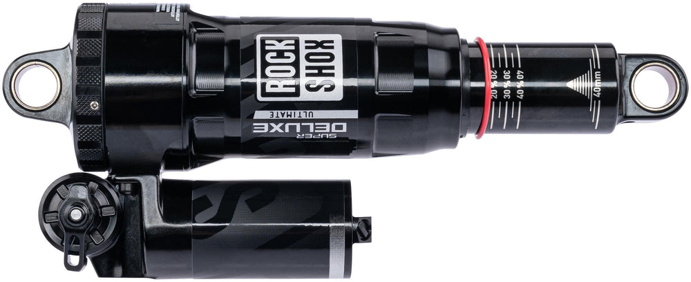 Rockshox shock absorber super deluxe ultimate rc2t rear shock rs sup.del. ult.rc2t 190x40mm
