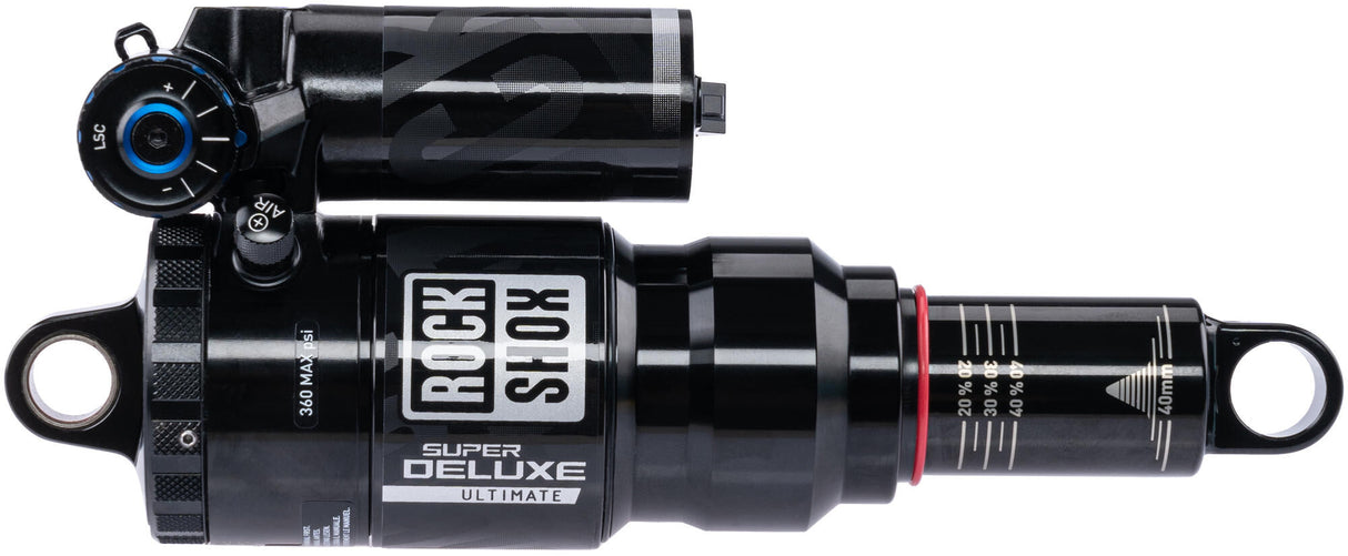 Rockshox shock absorber super deluxe ultimate rc2t rear shock rs sup.del. ult.rc2t 190x40mm