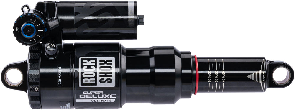 Rockshox shock absorber super deluxe ultimate rc2t rear shock rs sup.del. ult.rc2t 210x55mm