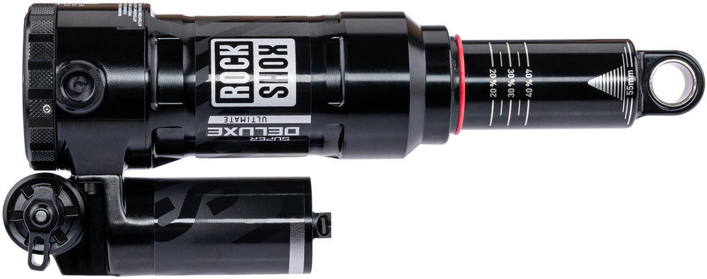 Rockshox schokdermper super deluxe ultimate rc2t rear shock rs sup.del. ult.rc2t 185x55mm