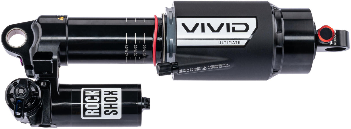 Rockshox shock absorber vivid ultimate rc2t rear shock rs vivid ult. rc2t 230 x 62.5mm