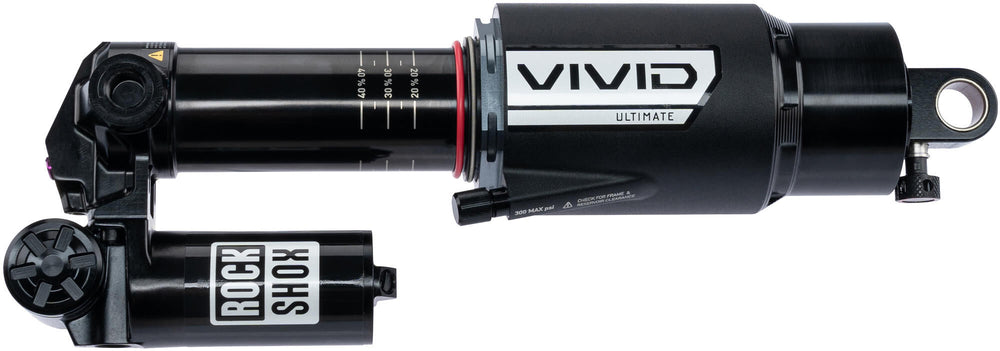 Rockshox shock absorber vivid ultimate dh rc2 rear shock rs vivid ult. dh rc2 225 x 70mm