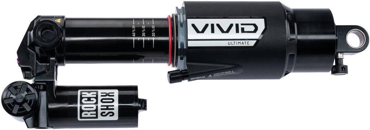 Rockshox shock absorber vivid ultimate dh rc2 rear shock rs vivid ult. dh rc2 225 x 70mm