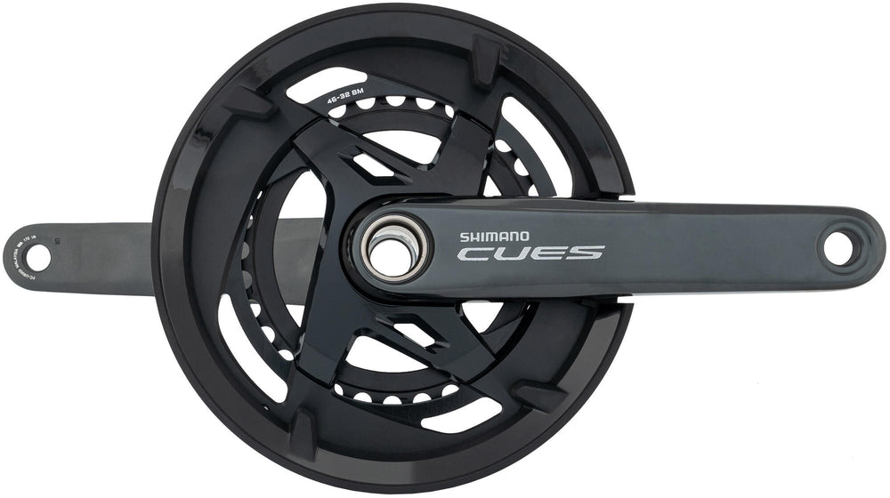 Shimano crankset cues fc-u8000-2 crankset shim.cues fc-u8000-2 46 32t 175mm