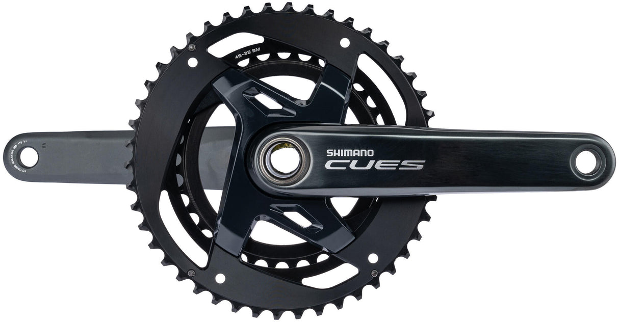 Shimano crankset cues fc-u8000-2 crankset shim.cues fc-u8000-2 175mm