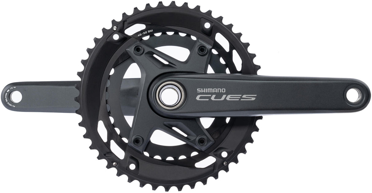 Shimano crankset cues fc-u6010-2 crankset shim.cues fc-u6010-2 175mm