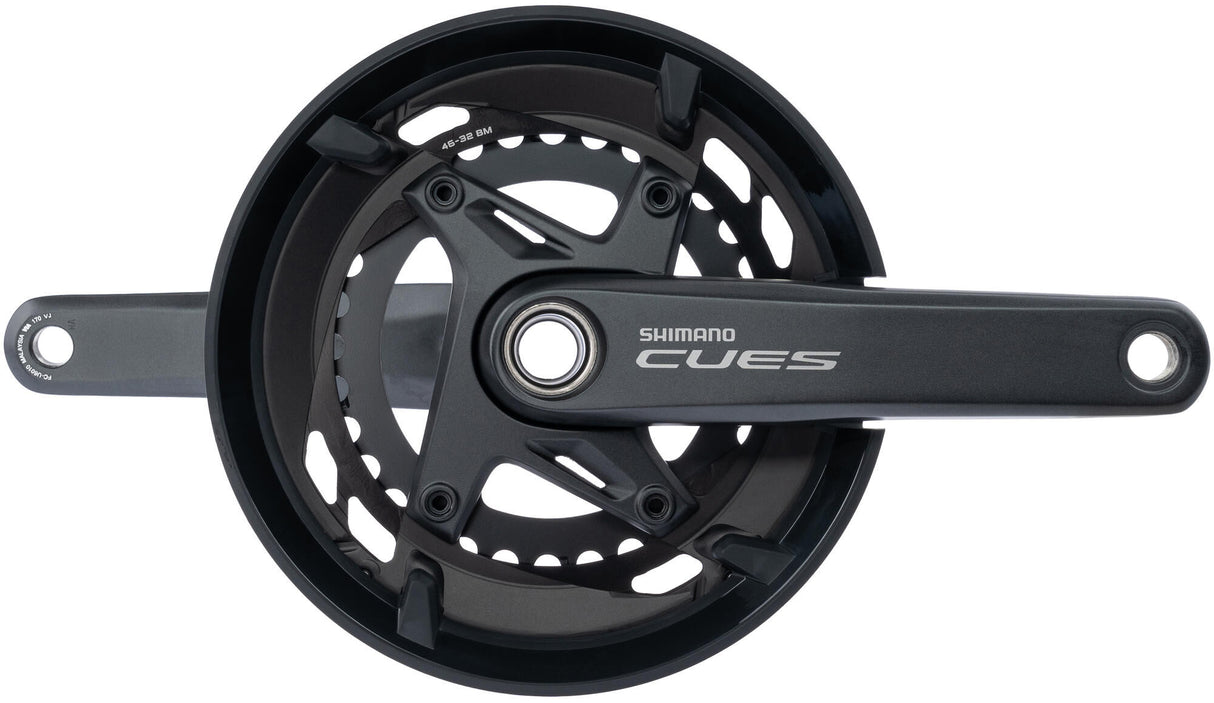 Shimano crankstel cues fc-u6010-2 crankset shim.cues fc-u6010-2 170mm with cgr
