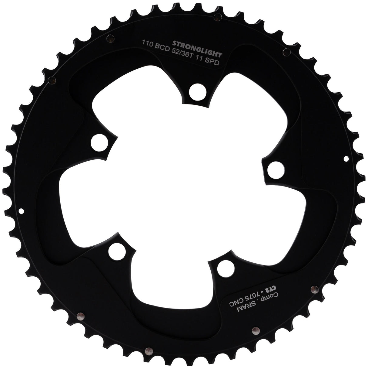 Stronglight chainring ct2 chain ring strongl. ct2 52t