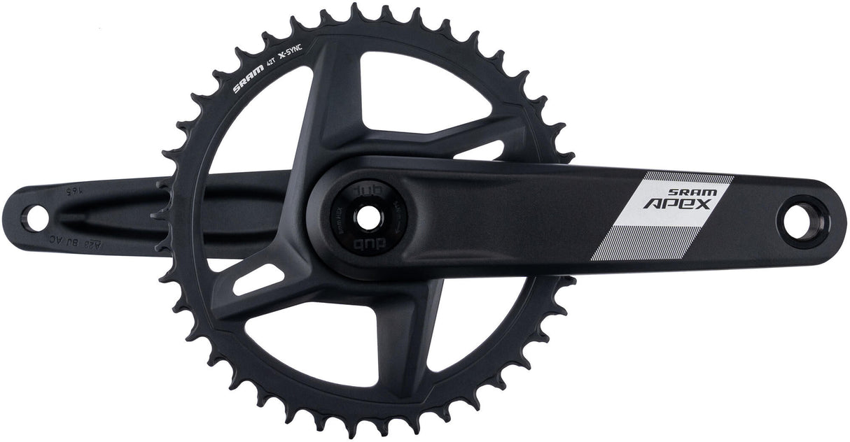 Sram crankstel apex 1 crankset apex 1 42t 165mm cannondale ai
