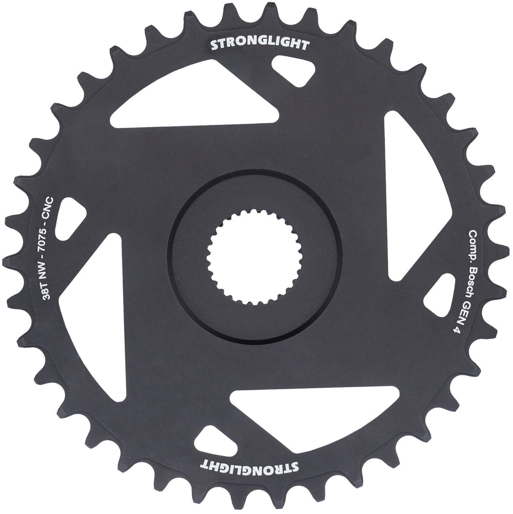 Stronglight chainring chain ring strongl. 38t 4gen.