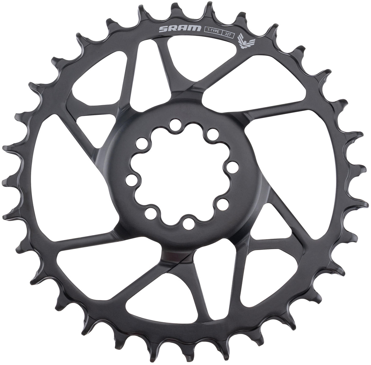 Sram chainring iolar s1000 tarchur chainring s1000 t-ty. 32z. cruach dubh