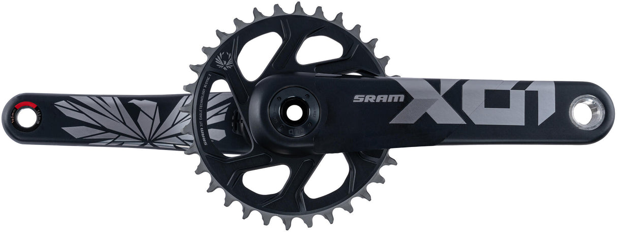 Sram crankset x01 eagle crankset x01 eagle 32t boost 165mm lunar po.