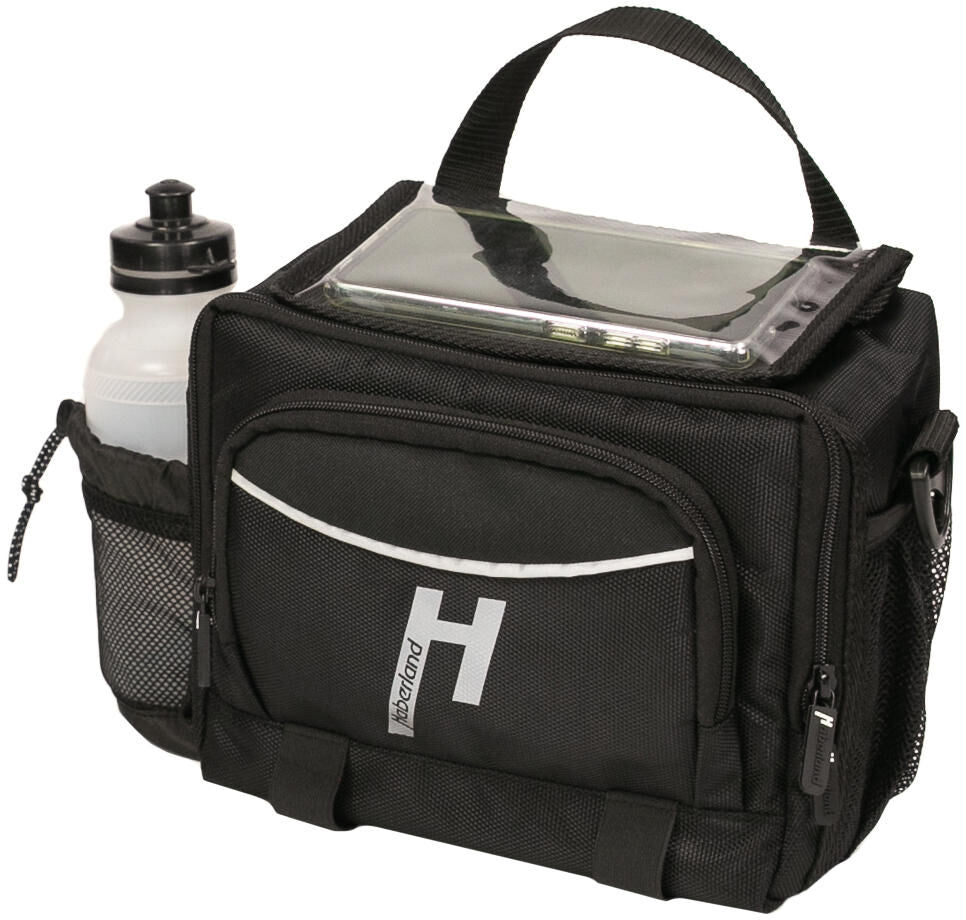 Haberland handlebar bag bottle handlebar bags bottle,black,we-adapter