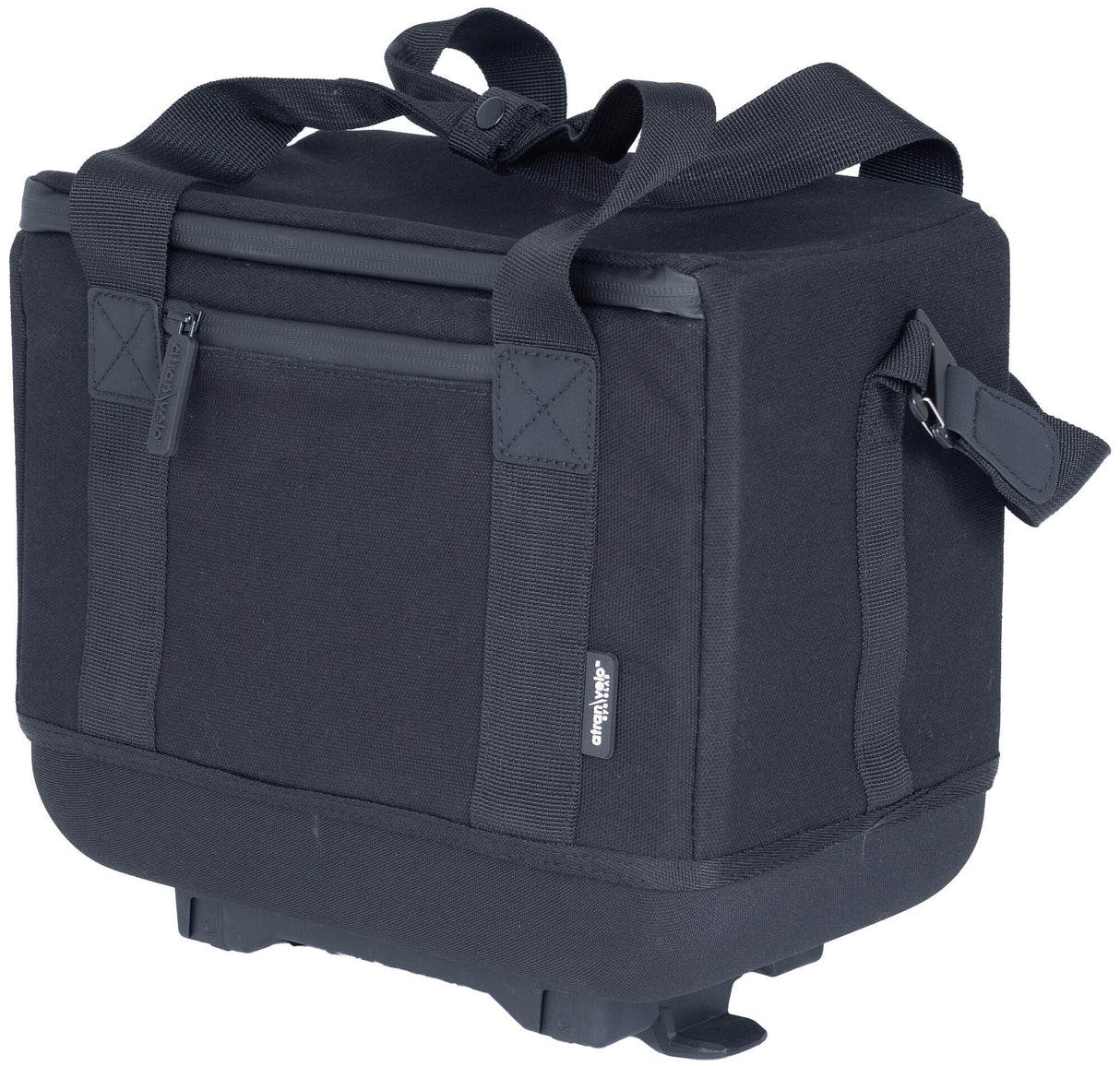 Atranvelo luggage carrier bag metro top rack bag at.velo metro top black