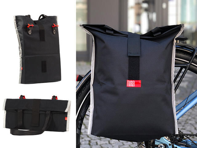 Fahrer shopper bag konsum shop.bag konsum black