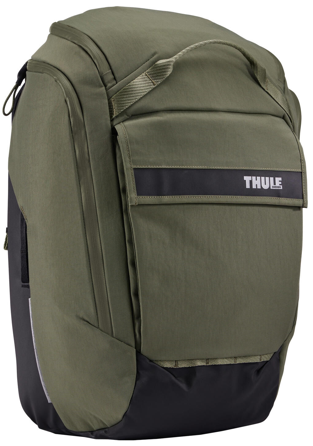 Thule backpack paramount hybrid pannier backpack paramount hybrid pannier soft green
