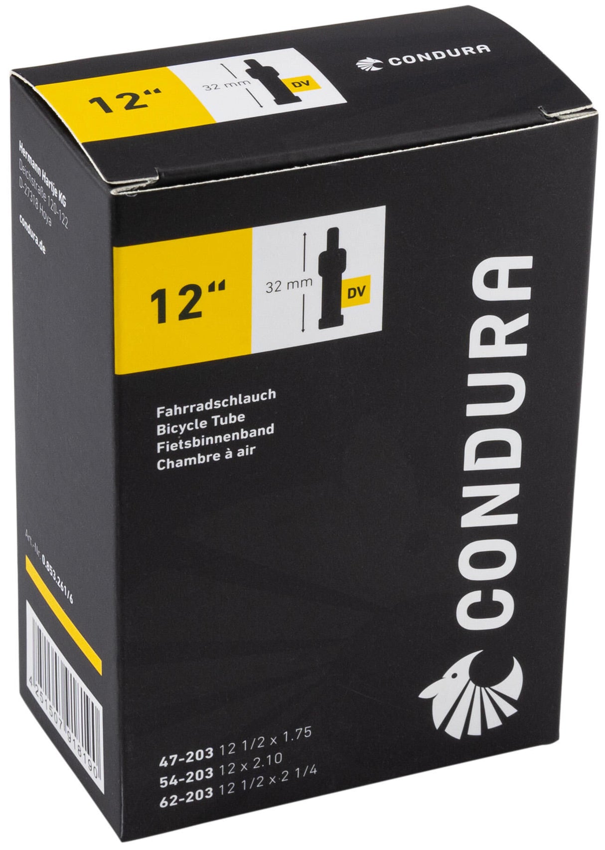 Condura inner tube - 12 tube 12 dv32 47 62-203