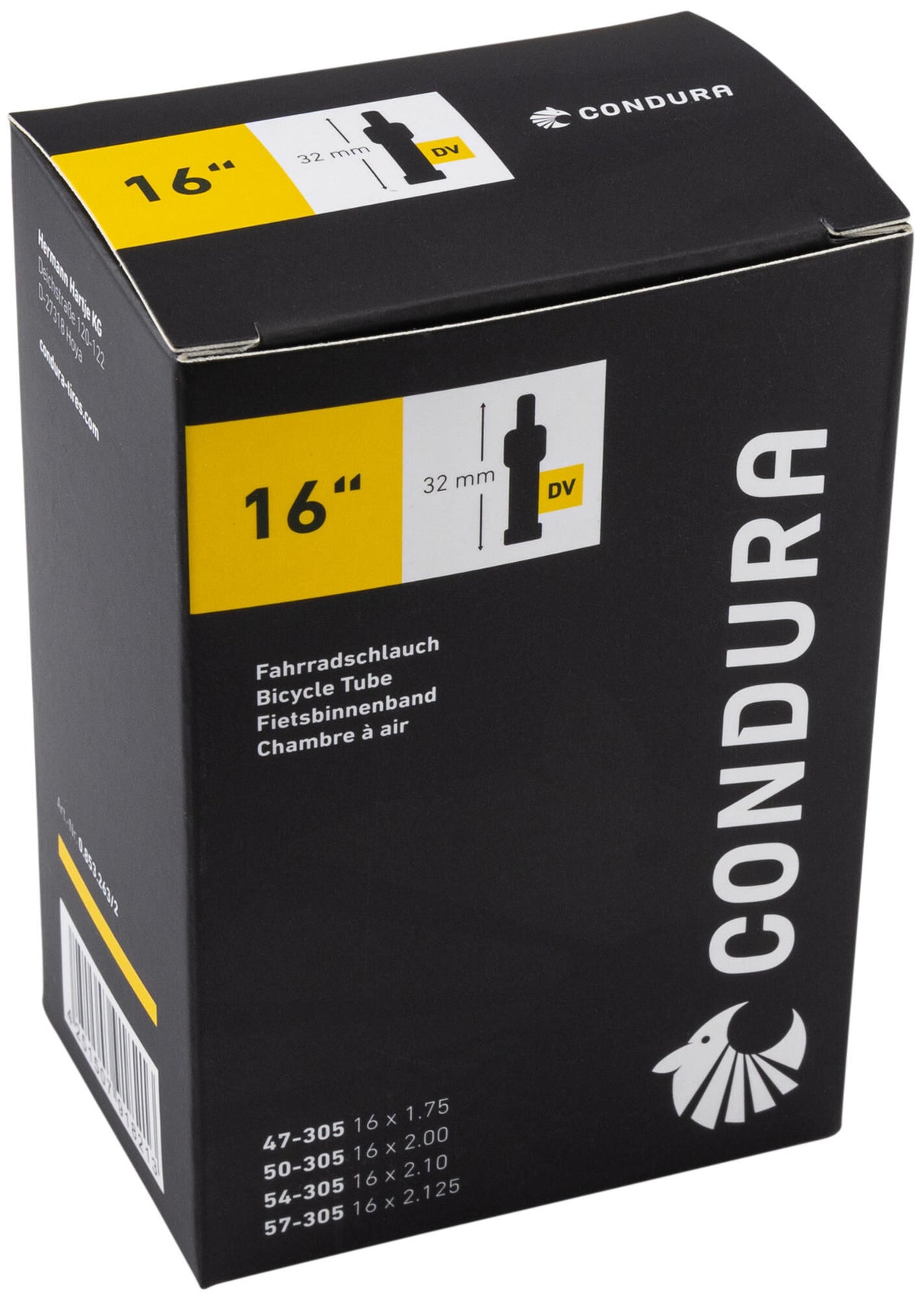 Condura inner tube - 16 tube 16 dv32 47 57-305