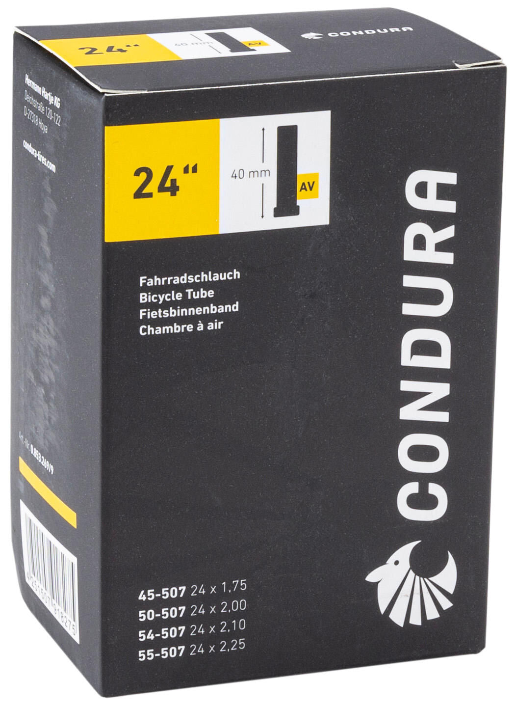 Condura inner tube - 24 tube 24 av40 47 57-507