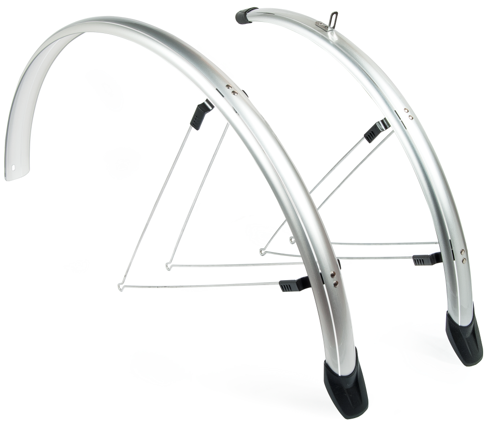 EuroFender forture Set Sporty 26 pouces 58 mm argent