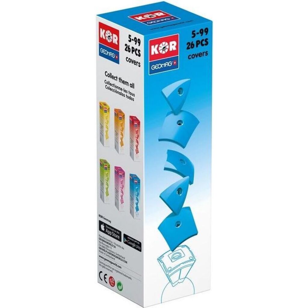 Geomag Kor Farbhüllen 26-teilig blau